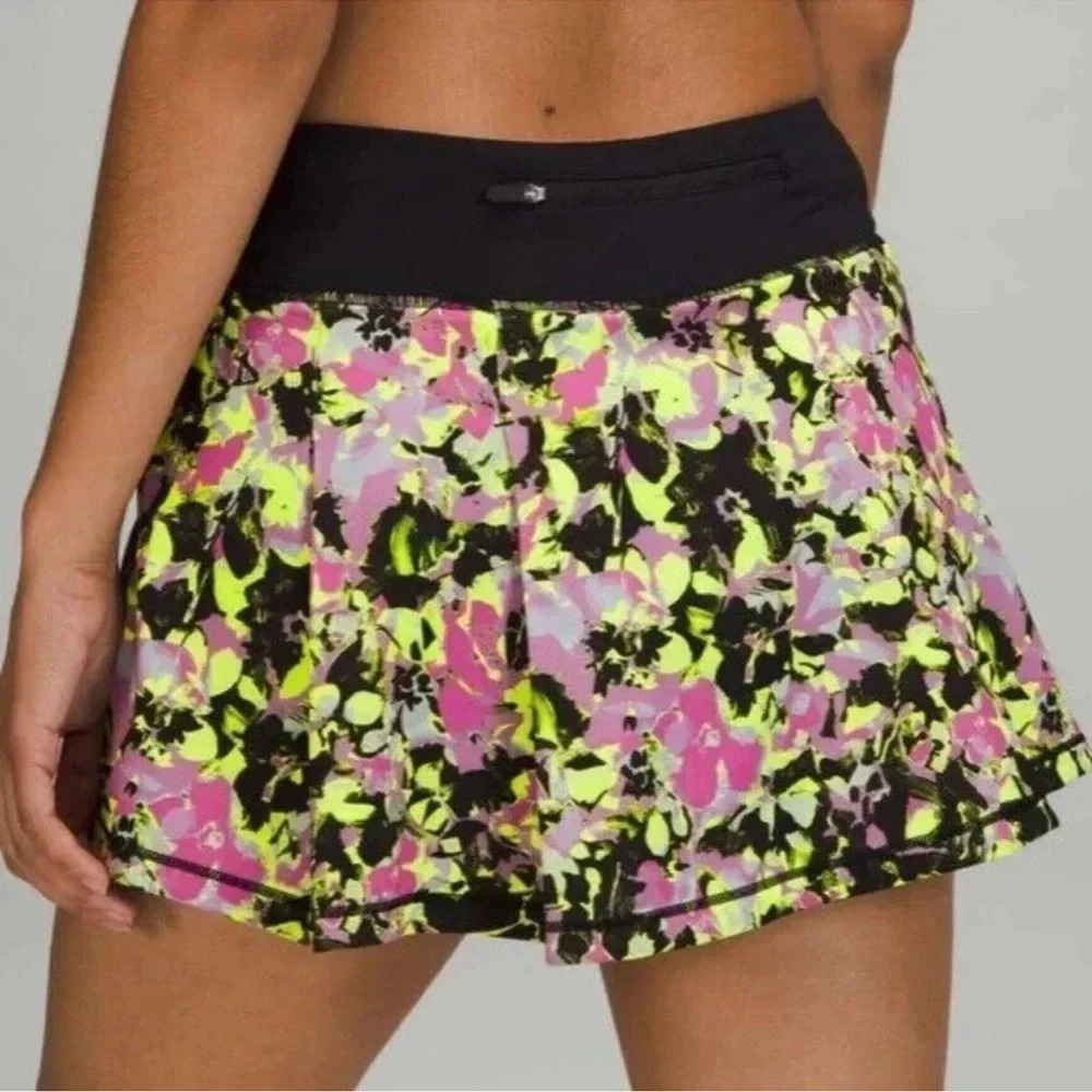 Lululemon Pace Rival Mid-Rise Skirt In Multi pickle ball Elevated athleisure - Picture 3 of 12